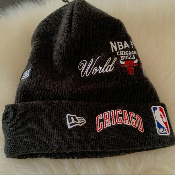 NBA Chicago Bulls Six-Time NBA Finals World Champions knit beanie - Picture 5 of 9